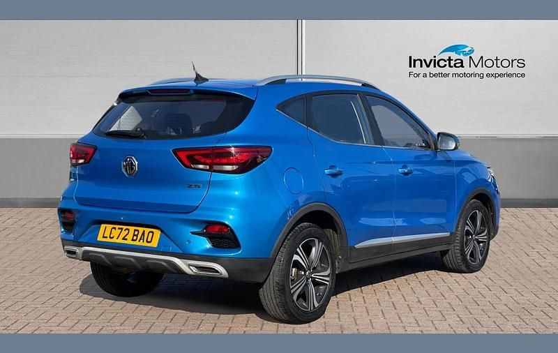 Used MG ZS Excite 111 HP (81 kW) 2022 Blue SUV