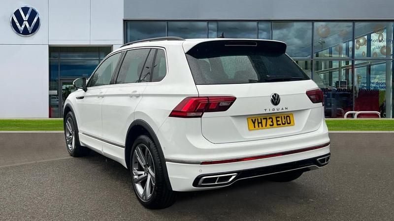 Used VW Tiguan R-line Edition 150 HP (110 kW) 2023 Pure white SUV