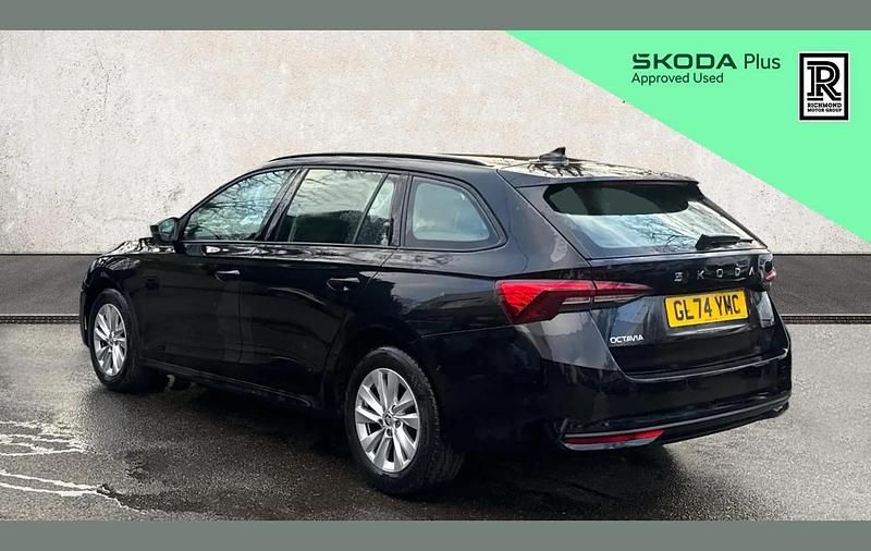 Used Skoda Octavia SE Technology 116 HP (85 kW) 2025 Black Estate