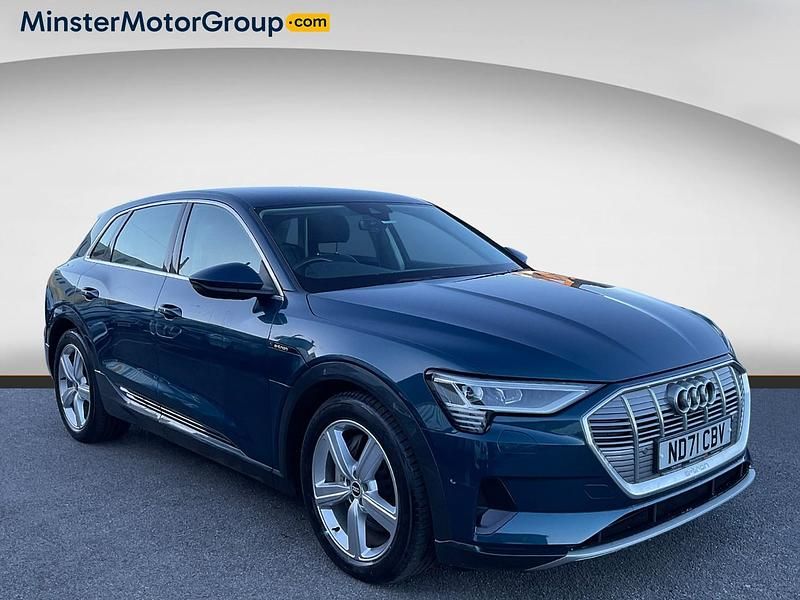 Blue Used 2021 Audi e-tron Advanced SUV | £16,890 (Good price) - Image 1/4