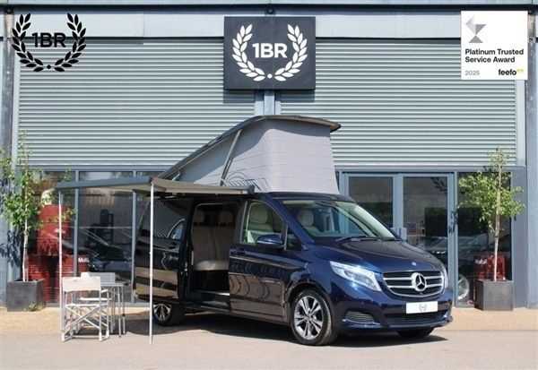 Blue Used 2019 Mercedes V220 Marco Polo MPV | £51,990 (Fair price) - Image 1/1