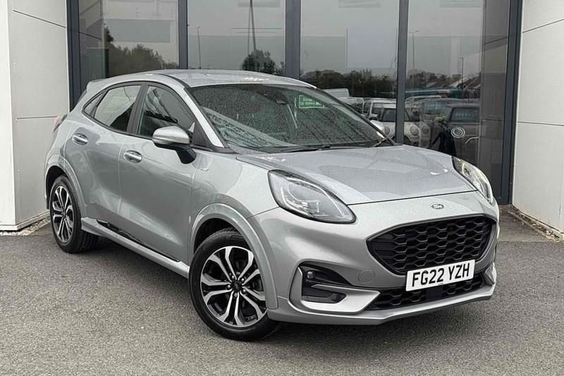 Solar silver (premium paint) Used 2022 Ford Puma ST-Line SUV | £10,495 (Good price) - Image 1/1