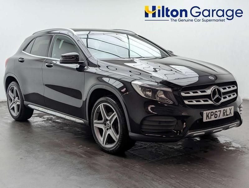 Used Mercedes GLA200 AMG line 136 HP (100 kW) 2017 Black SUV