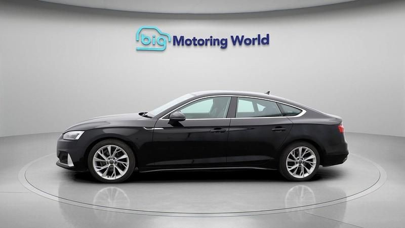 Used Audi A5 Sportback Sport 161 HP (118 kW) 2020 Black Hatchback