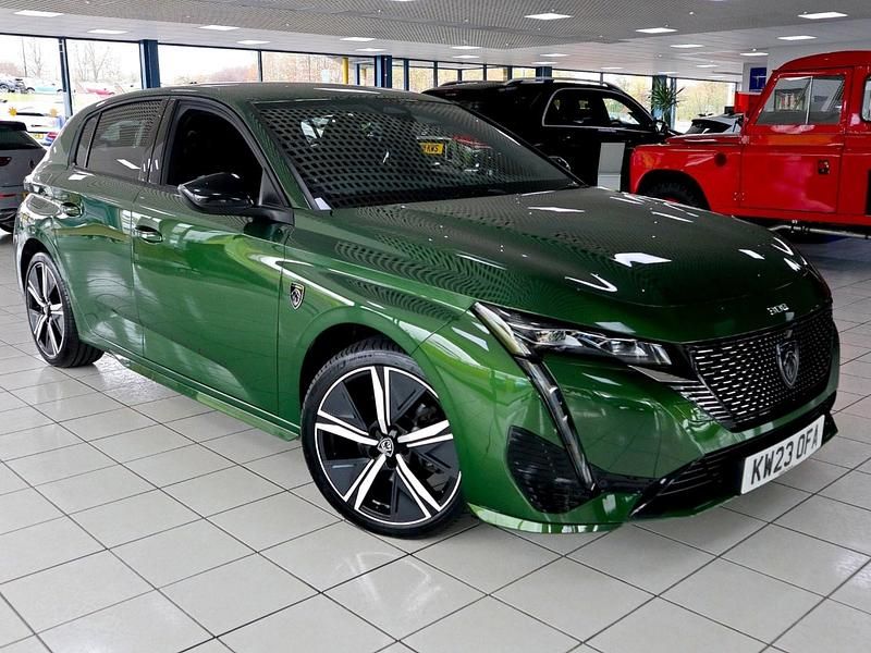 Green Used 2023 Peugeot 308 GTi Hatchback | £19,989 (Fair price) - Image 1/4