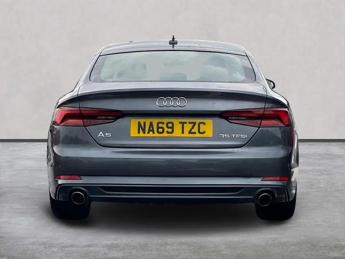 Used Audi A5 Sportback S-Line 150 HP (110 kW) 2019 Grey Hatchback