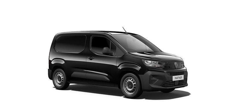 New Peugeot Partner 101 HP (74 kW) 2026 Black MPV