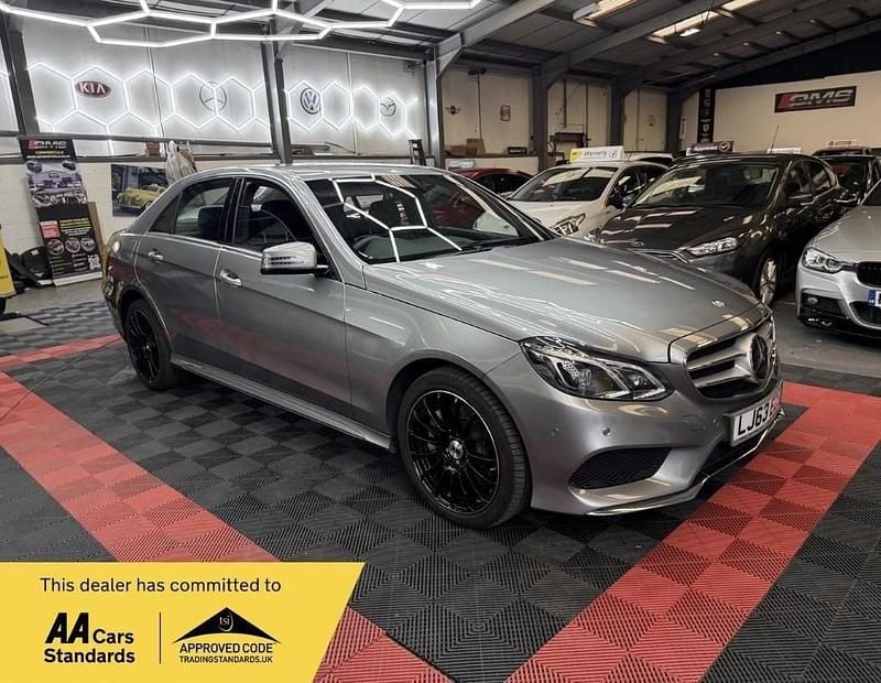 Used Mercedes E350 AMG 2013 Silver Sedan