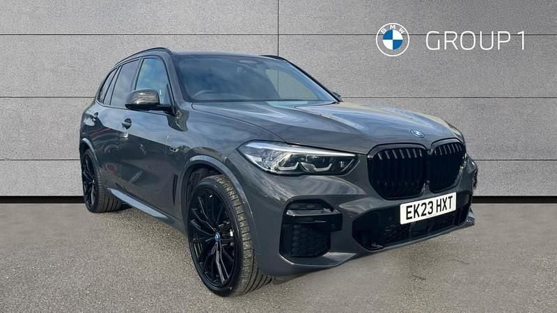 Grey Used 2023 BMW X5 M Sport SUV | £49,995 (A bit pricey) - Image 1/4