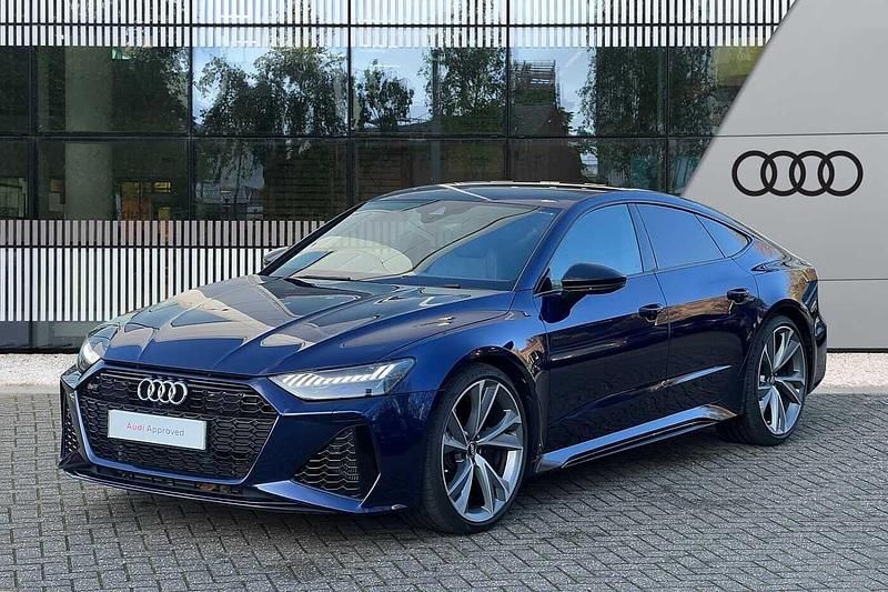 Used Audi RS7 Black Edition 600 HP (441 kW) 2020 Blue Hatchback