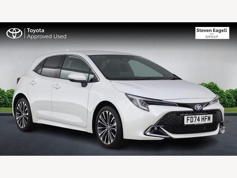 Used Toyota Corolla Design 2024 White Hatchback