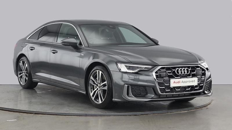 Grey Used 2024 Audi A6 S-Line Sedan | £38,850 - Image 1/4