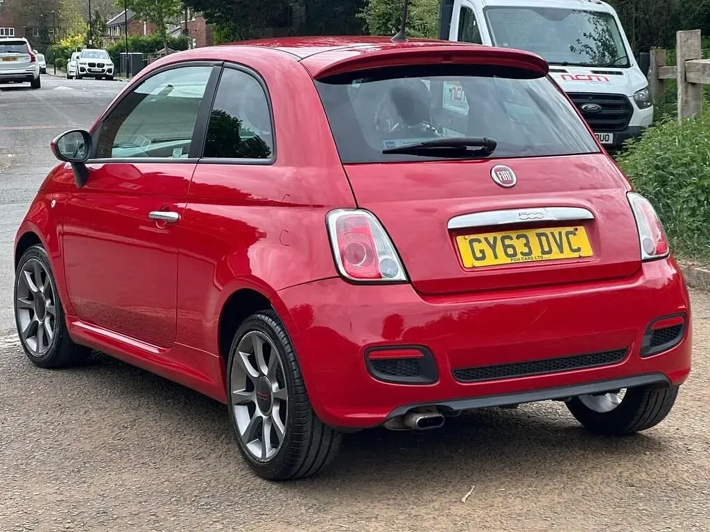 Usado Fiat 500 S 69 HP (50 kW) 2013 Vermelho Citadino