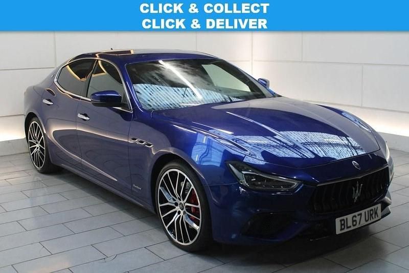 Blue Used 2017 Maserati Ghibli Sedan | £14,350 (Fair price) - Image 1/3