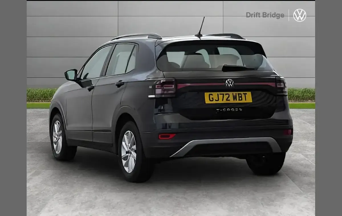 Used VW T-Cross Edition 110 HP (80 kW) 2022 Black SUV