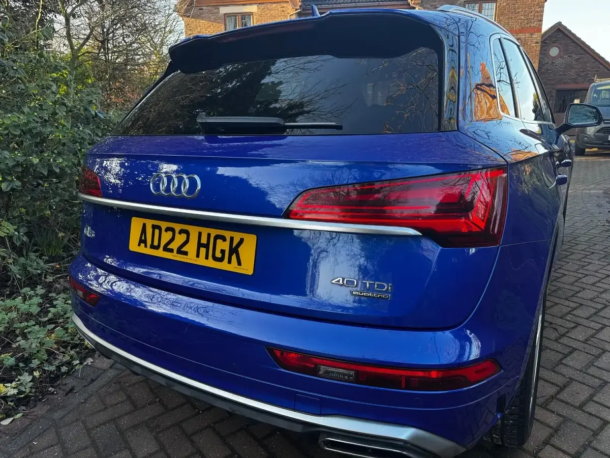 Used Audi Q5 S-Line 204 HP (150 kW) 2022 Blue SUV
