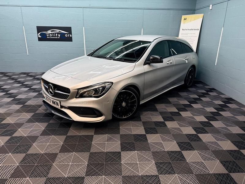 Used Mercedes CLA220 Shooting Brake AMG line 177 HP (130 kW) 2017 Silver Estate