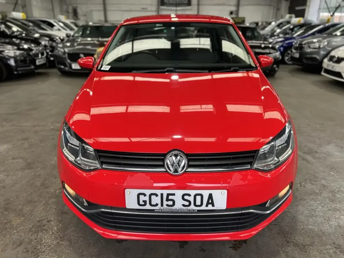 Used VW Polo SE 2015 Red Hatchback