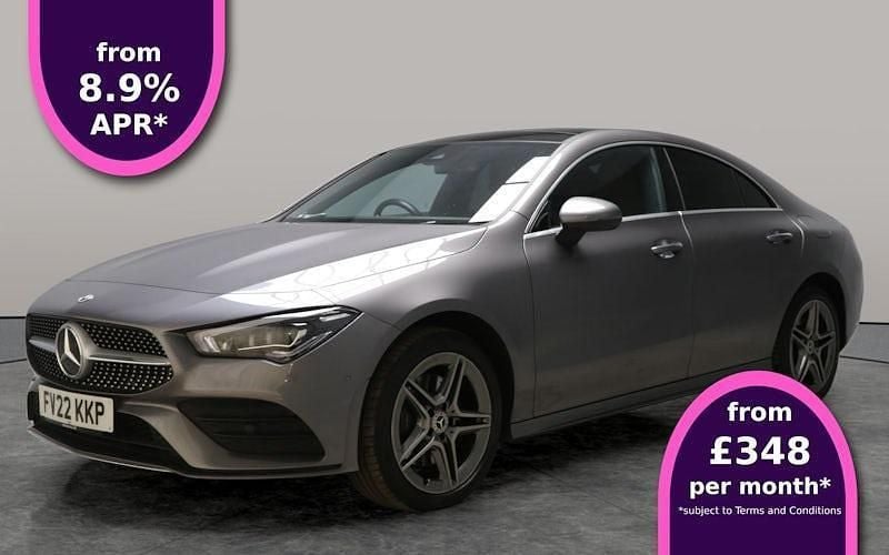 Grey Used 2022 Mercedes CLA250e AMG Line Premium Plus Sedan | £24,861 (Fair price) - Image 1/3