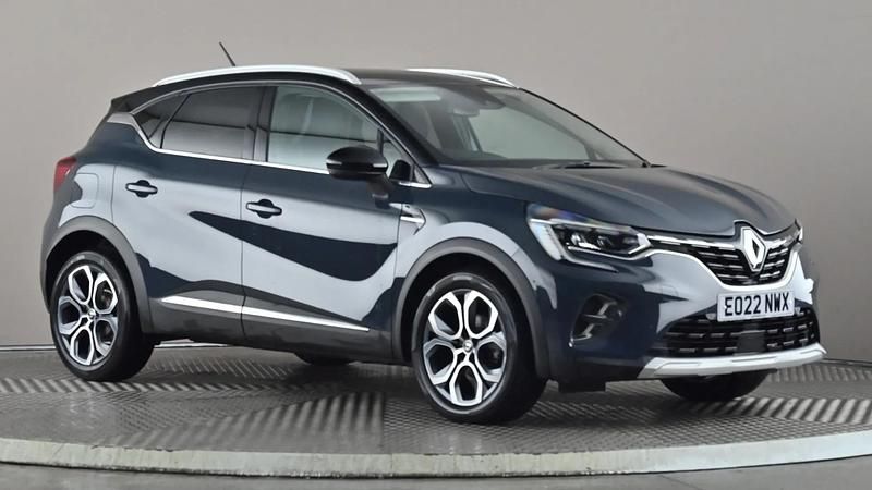 Blue/black Used 2022 Renault Captur SE SUV | £13,998 (Good price) - Image 1/4
