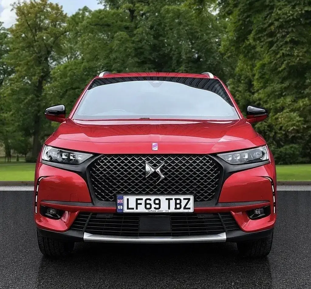 Used DS Automobiles DS7 Crossback Performance 130 HP (95 kW) 2019 Red SUV