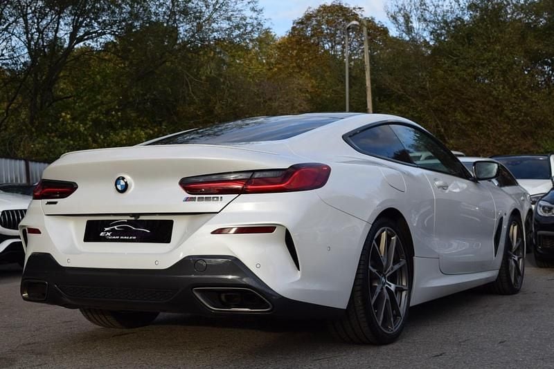 Used BMW M850 M Sport 2020 Metallic white Coupe