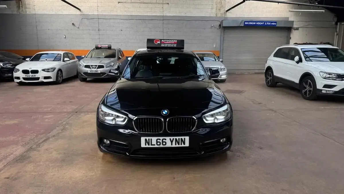 Used BMW 116 Efficient Dynamics 116 HP (85 kW) 2016 Black Hatchback