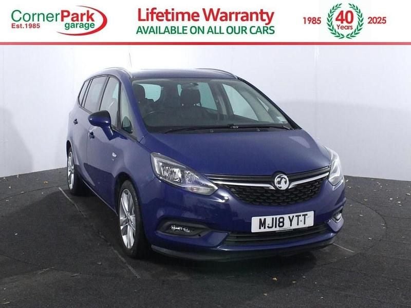Blue Used 2018 Vauxhall Zafira Tourer SRi MPV | £8,299 (Fair price) - Image 1/4