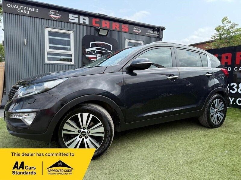 Black Used 2016 Kia Sportage 3 SUV | £6,395 (Good price) - Image 1/4