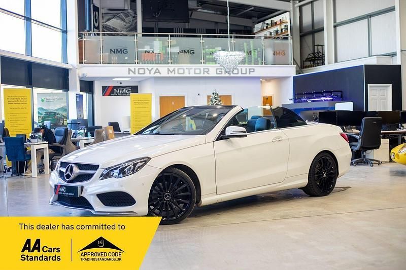 Used Mercedes E350 AMG Line Premium 2016 White Cabriolet