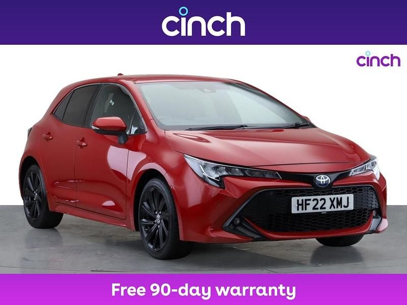 Red Used 2022 Toyota Corolla Design Hatchback | £17,649 (Good price) - Image 1/3