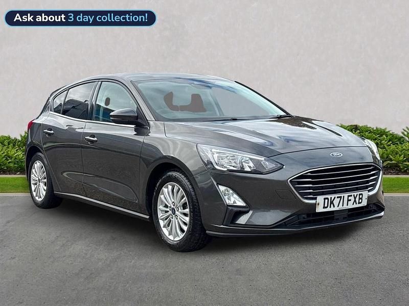 Grey Used 2021 Ford Focus Titanium Hatchback | £10,999 (Fair price) - Image 1/4