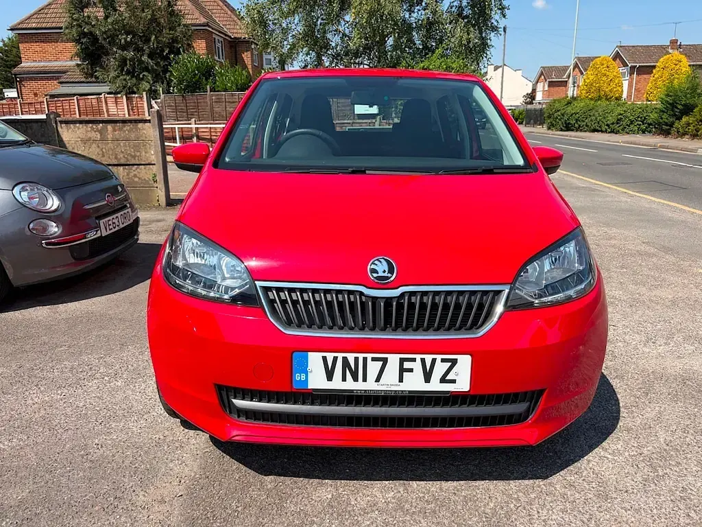 Used Skoda Citigo SE 60 HP (44 kW) 2017 Red Hatchback