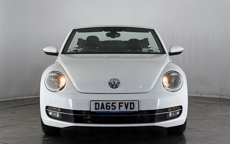 Used VW Beetle Cabriolet Design 150 HP (110 kW) 2015 White Cabriolet