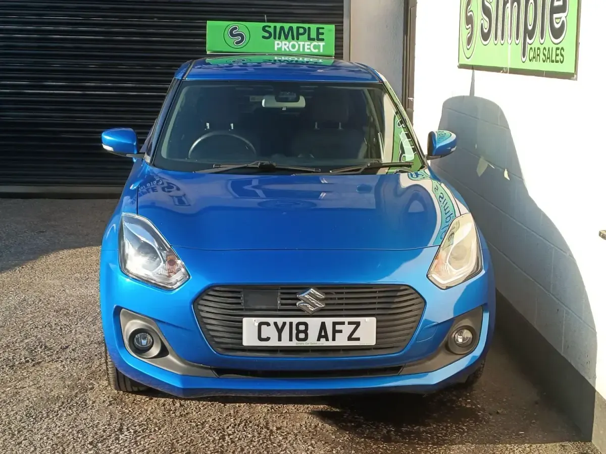Used Suzuki Swift SZ5 90 HP (66 kW) 2018 Blue Hatchback