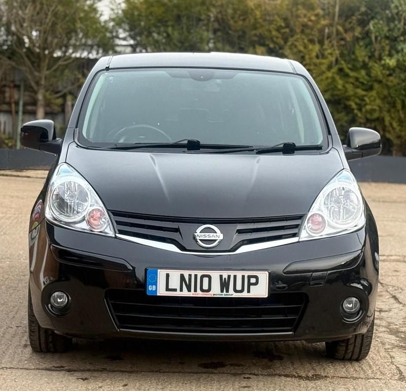 Used Nissan Note Tekna 110 HP (80 kW) 2010 Black Hatchback