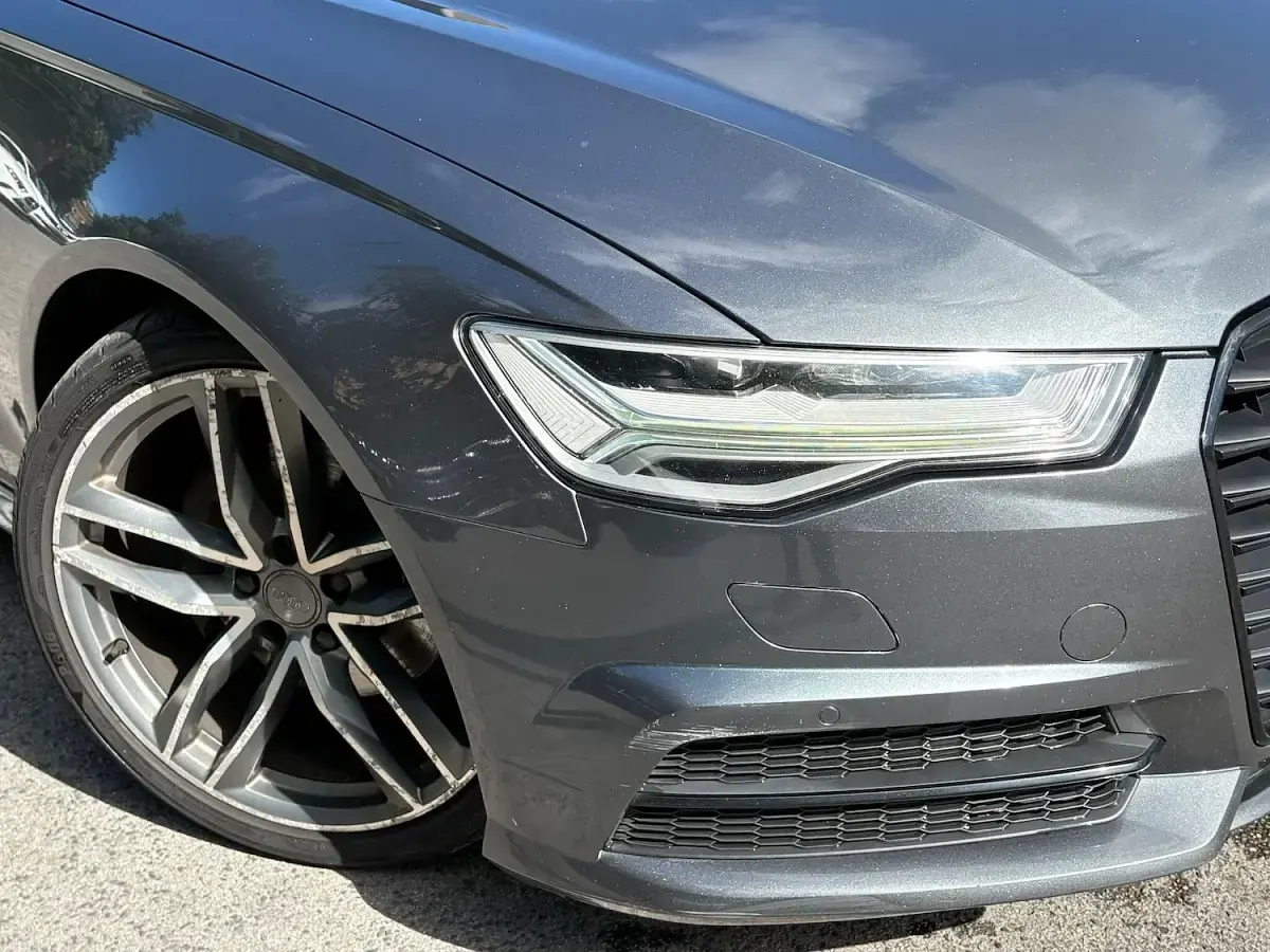 Used Audi A6 Black Edition 190 HP (139 kW) 2015 Grey Sedan