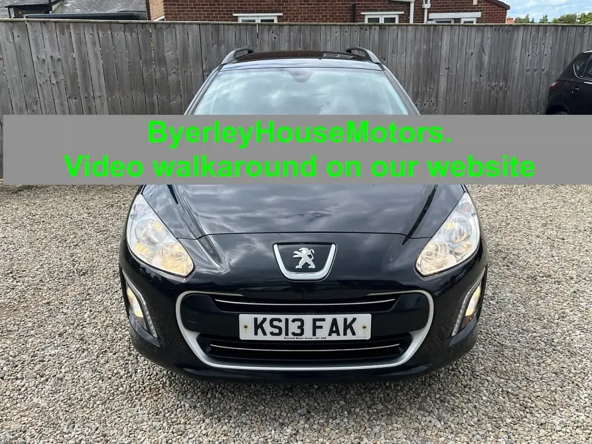 Used Peugeot 308 Access 2013 Black Estate