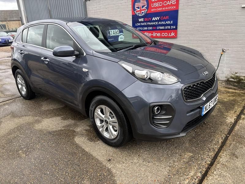 Used Kia Sportage 115 HP (84 kW) 2017 Blue SUV
