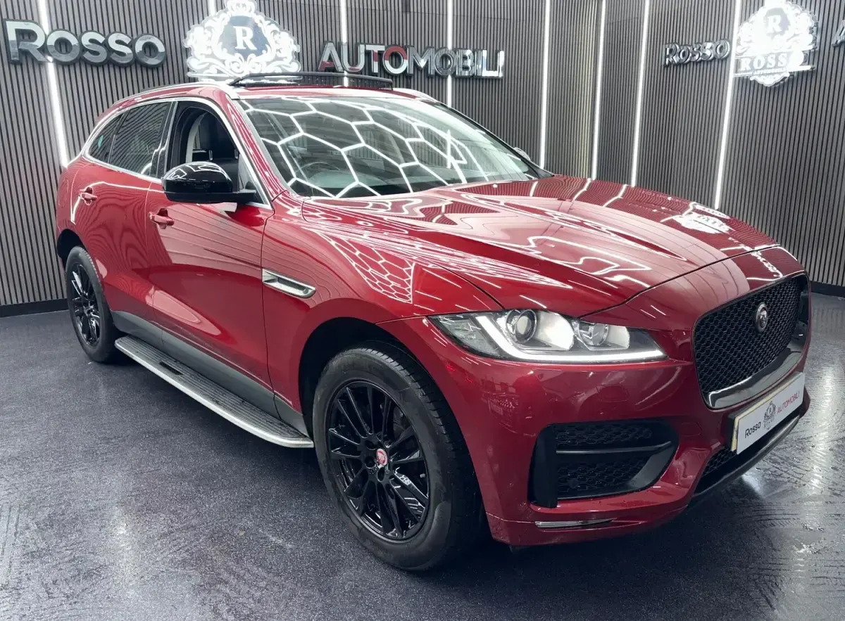 Used Jaguar F-Pace Portfolio 2017 Red SUV