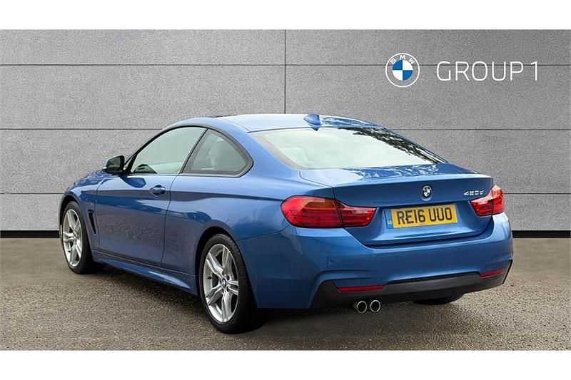 Used BMW 420 M Sport 190 HP (139 kW) 2016 Blue Coupe