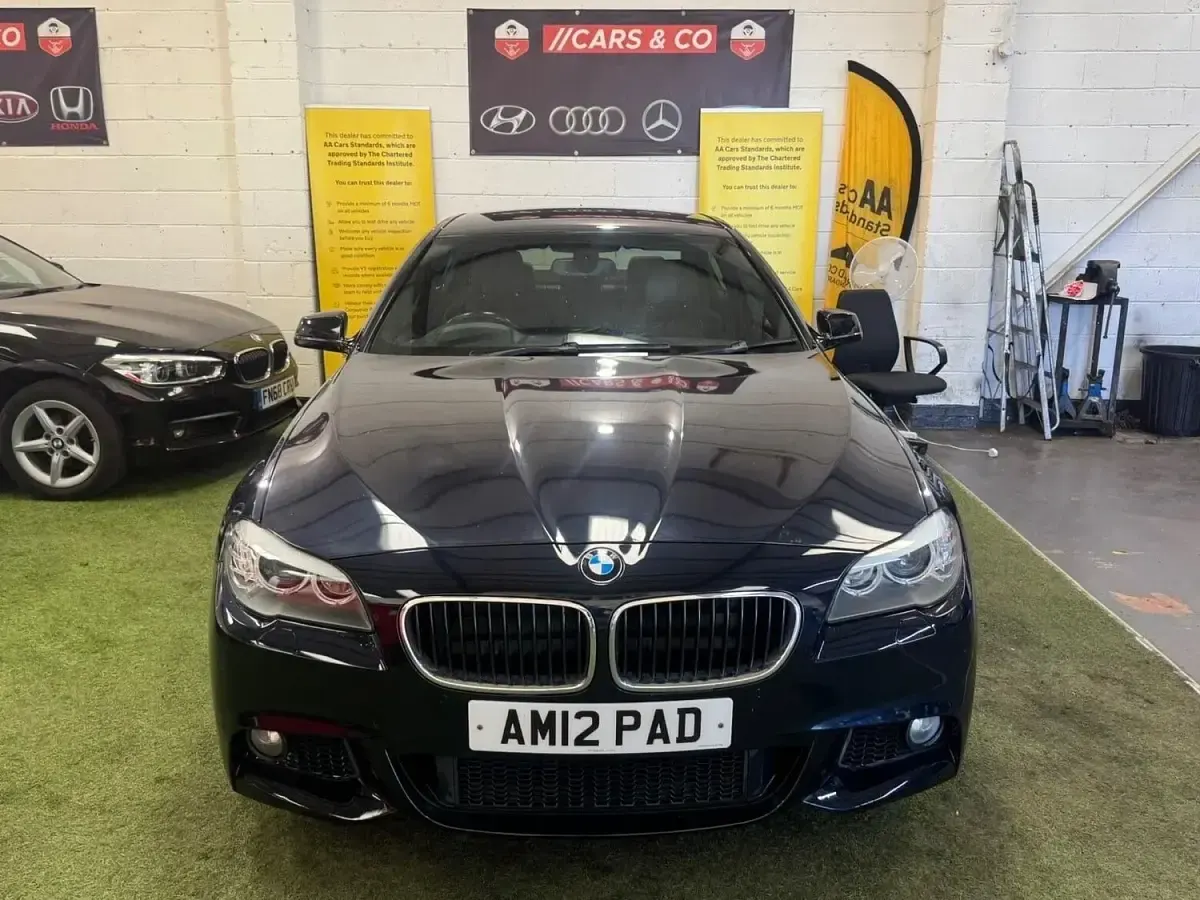 Used BMW 520 M Sport 184 HP (135 kW) 2012 Black Sedan