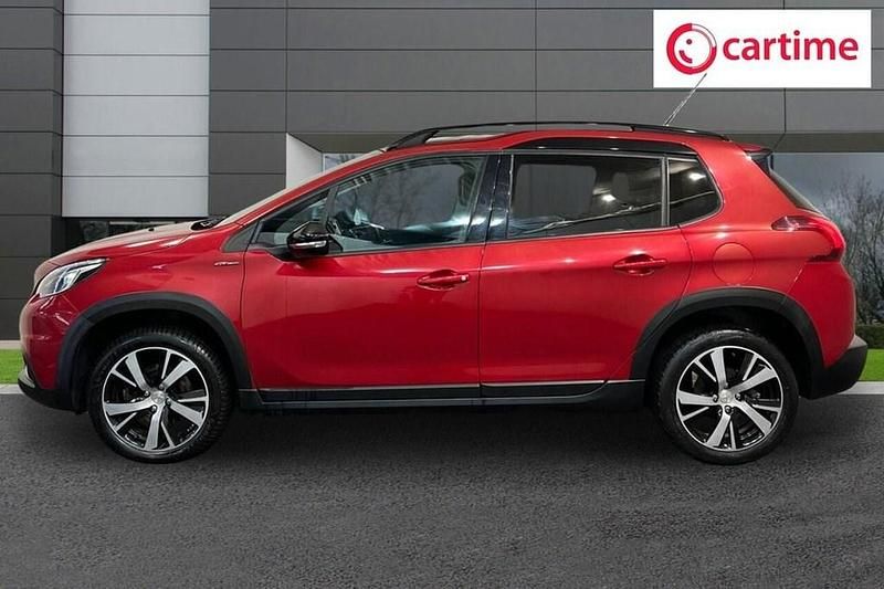 Used Peugeot 2008 GT-line 110 HP (80 kW) 2017 Red SUV