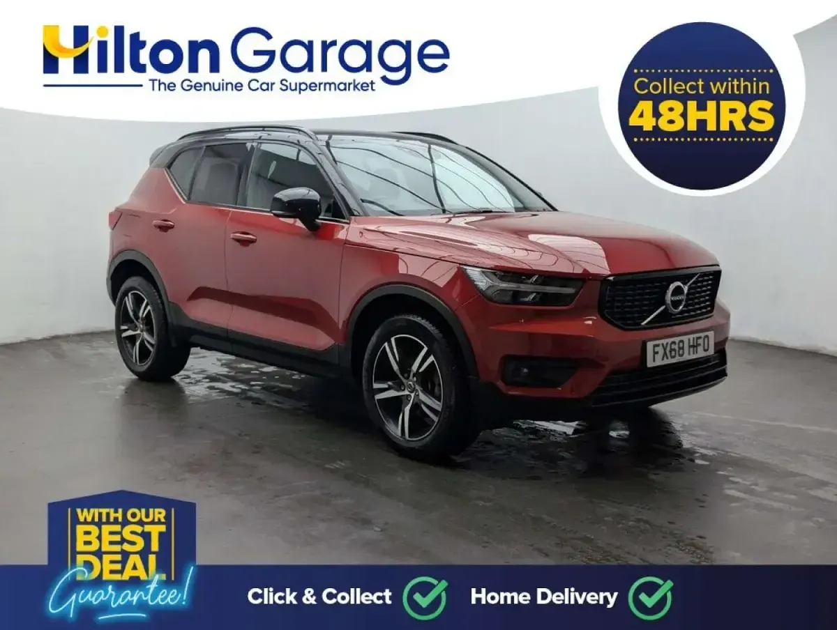 Used Volvo XC40 R-Design 156 HP (114 kW) 2018 Red SUV