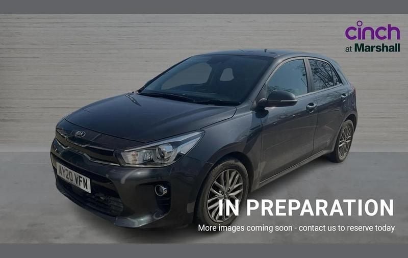 Used Kia Rio 99 HP (72 kW) 2020 Grey Hatchback