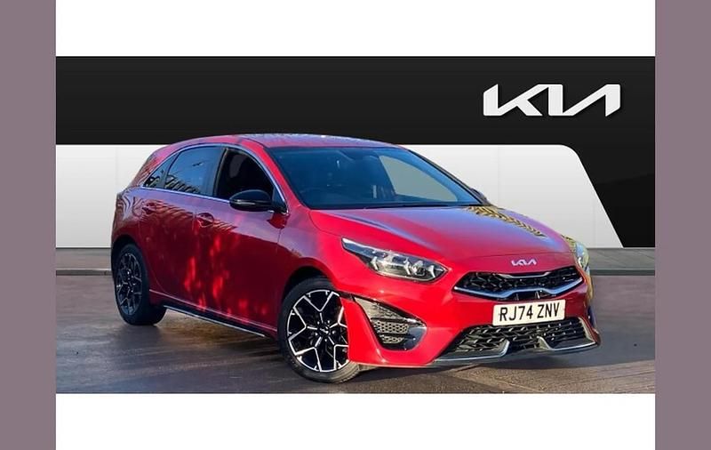 Used Kia Ceed GT-Line 140 HP (102 kW) 2024 Red Hatchback
