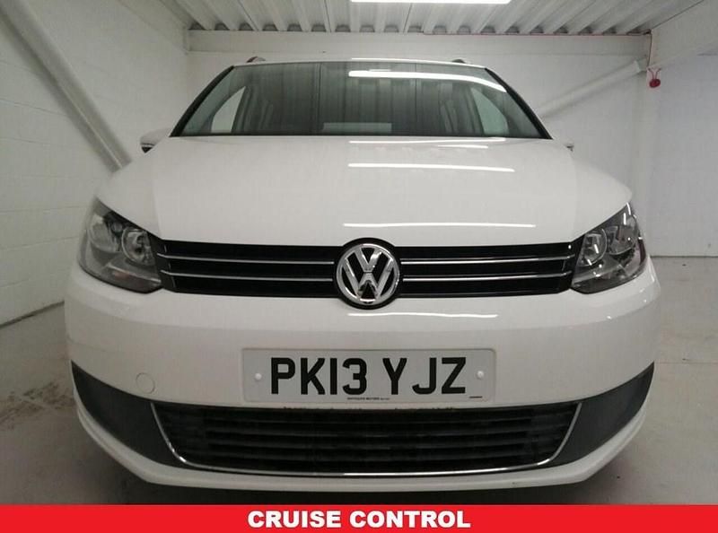 Used VW Touran SE 138 HP (101 kW) 2013 White MPV