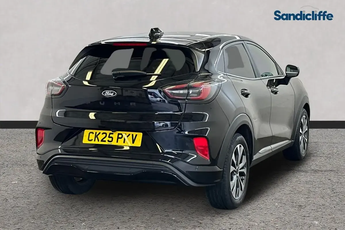 Used Ford Puma Titanium 125 HP (91 kW) 2025 Black SUV