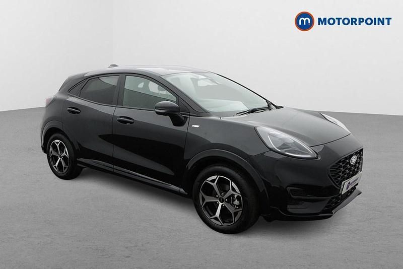 Black Used 2025 Ford Puma ST-Line Hatchback | £20,499 (Fair price) - Image 1/4