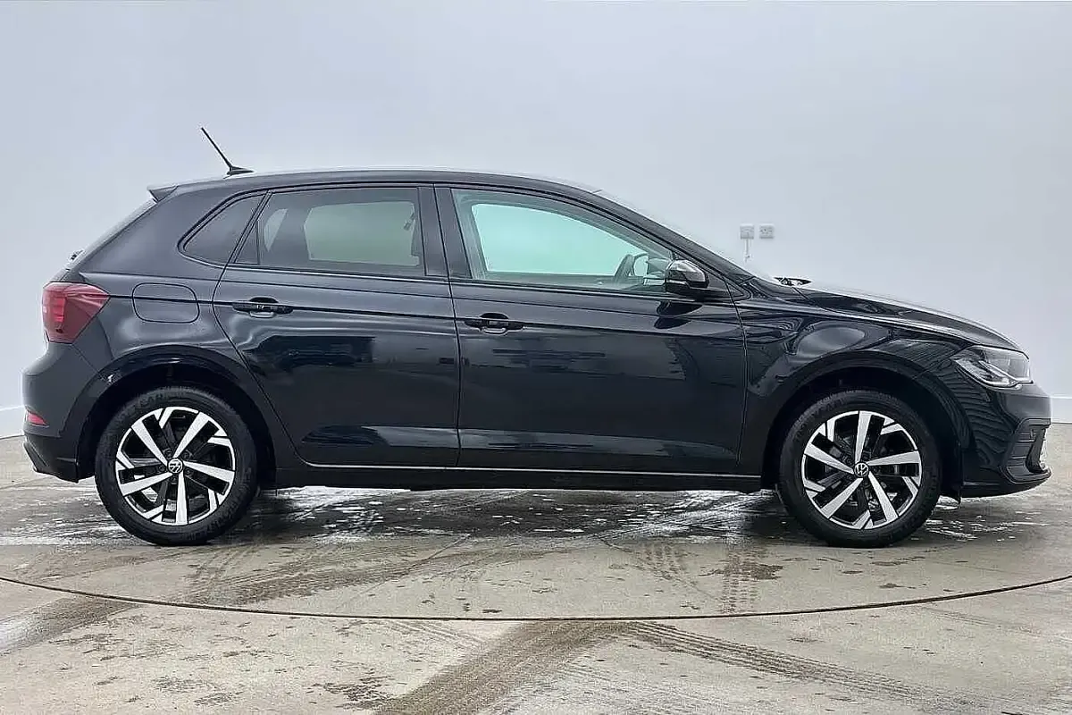 Used VW Polo Match 95 HP (69 kW) 2025 Black Hatchback